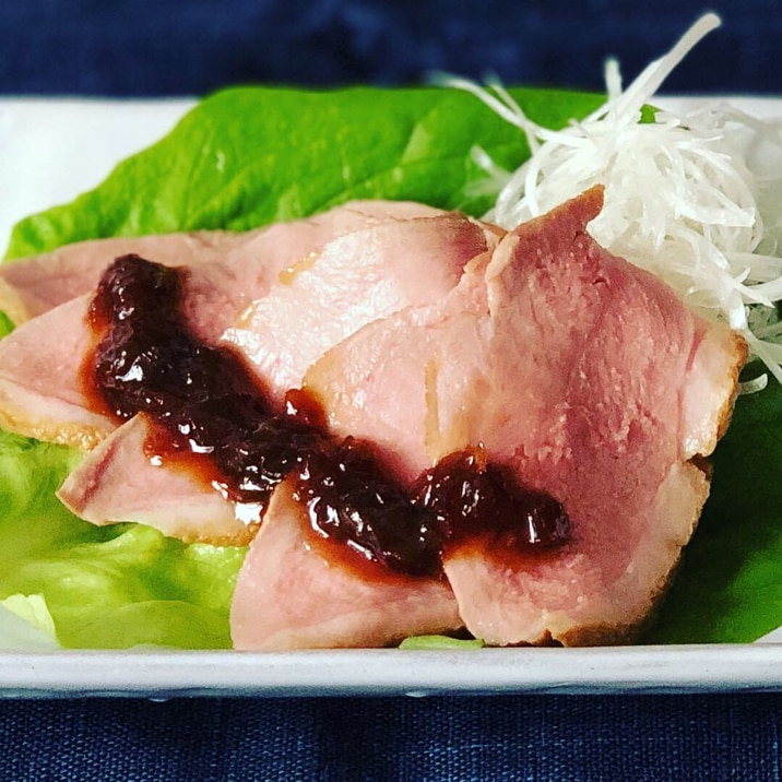 低温調理! 合鴨むね肉のロースト